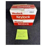 Key In Knob Lock Sets (2) Antique Brass