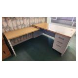 Desk W/Side Extension 42 X 19- 3 Drawers