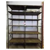 Double Metal Rack 72X24X8- 6 Shelves