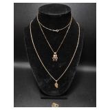 14k Gold Necklaces(3)