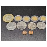 Foreign Coins, 1928 Buffalo Nickel, Mini Lincoln