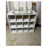 Shoe Organizer and Mirror