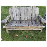 Outdoor Wooden Bench