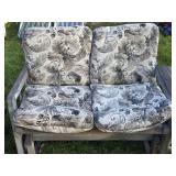 Outdoor Wooden Glider Bench
