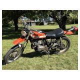 1972 Suzuki TS250J Motorcycle