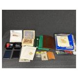 Cards w/ Envelopes, Bank Banks, stationary,