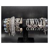 Silver Tone Bracelets