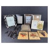 Picture Frames, Fruit Wall Plaques