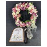 Wreath Holder, Spring Wreath