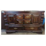 Brown Wooden Dresser