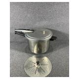 T-Fal Safe2 Stainless Steel Pressure Cooker 6.4 QT