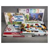 LEGO Creationary, Monopoly, Chutes and Ladders