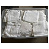 White Shop or cleaning towels