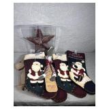 Stockings (4) Tree Topper