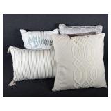 Decorative Throw Pillows (4)