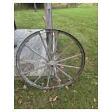 Wooden Wagon Wheel