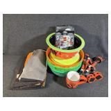 Halloween Bowls, Solar Lights, Hand Towels,
