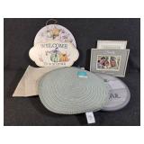 Wooden Signs, Photo Frames, Kitchen Towels
