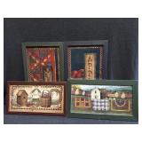 Country Style Framed Wall Art