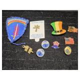 Guardian Angel Pin, American Flag Pins