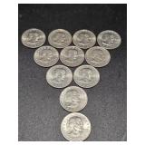 1979 Susan B. Anthony Dollar Coins(11)