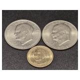 1971 Eisenhower Dollar Coin(2), George W