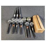 Crackle Glass Globe Solar Lights (9), Glazing
