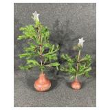 Door Knob Christmas Trees (2)