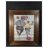 Norman Rockwell Framed Print