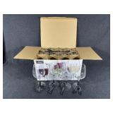 Libbey Clear Wine Glasses (12)