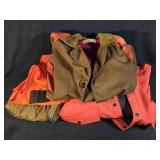 Fluorescent Orange Outdoor/Hunting Jackets, Vests
