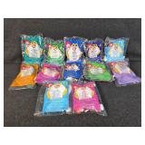 McDonaldï¿½s Mini TY Beanies In Original Plastic