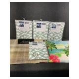 Grommet Top Valance (4), Placemats 2 Styles