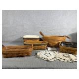 Longaberger Darning Basket, JW Miniatures Basket