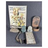 Wonder Shredder, Sadiron, Glass Insulators, Metal