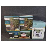 Landscaping Lights(2), Solar Post Cap Lanterns,
