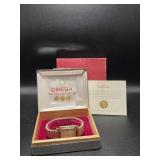 Omega Wrist Watch with Display Box