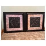3D Medallion Framed Wall Art (2)