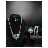 Faux Turquoise Jewelry