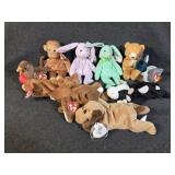 4TH Generation TY Beanie Babies(10)