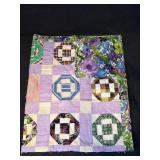 Purple Floral Quilt