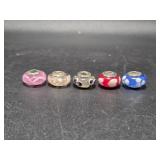 .925 Pandora Bead Charms(5)