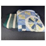 Blue & Green Handmade Quilts (2)