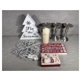 Candle Stick Holders(3) Wall Decor