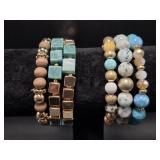 Stone Bead Bracelets