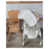 Wooden High Chair, Graco Winnie the Pooh High