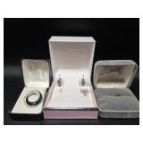 14k Gold Ring(No Stone), .925 Necklace and