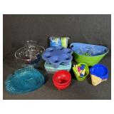 Summer Time Drinking Glasses, Plates, Bowls