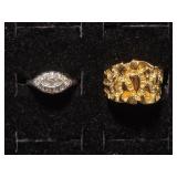 18kt HGE Rings(2)