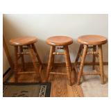Oak Stools (3)